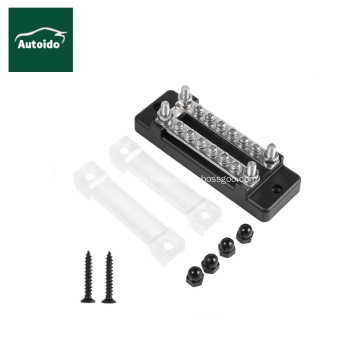 12 Way Bus Bar Terminal Block Dual Cover